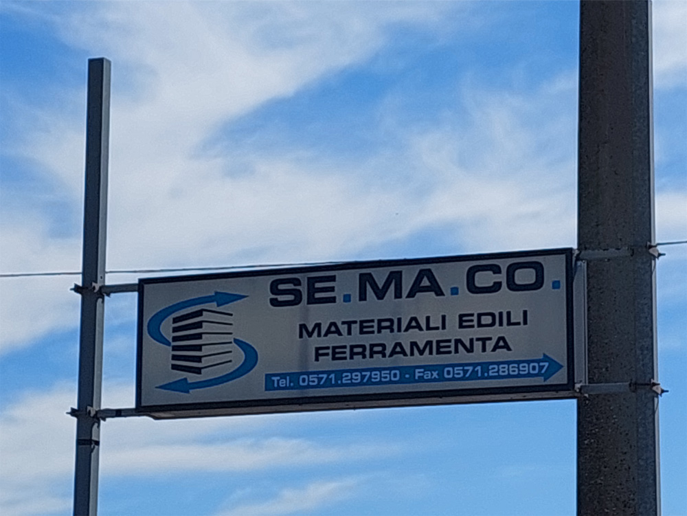 se.ma.co. materiali edili, logo aziendale